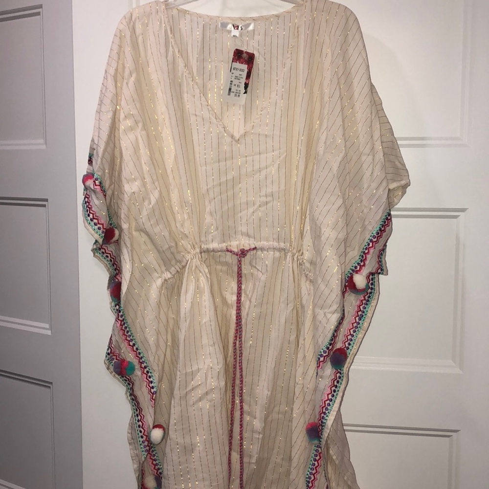 Brand new summer kimono or cover up with tassel